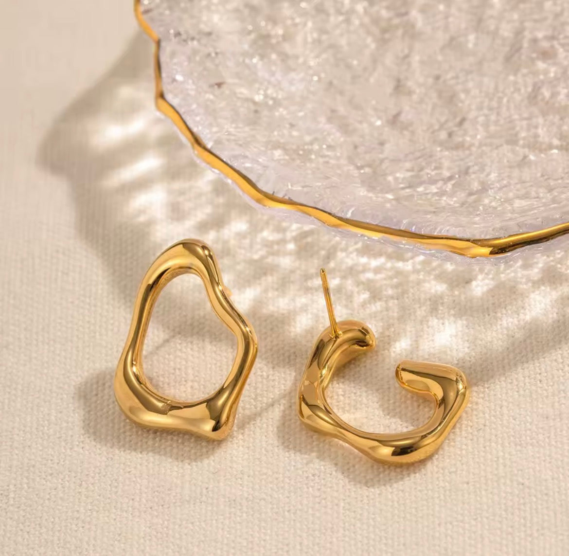 Aretes Fluid Aura - Richesse Jewels