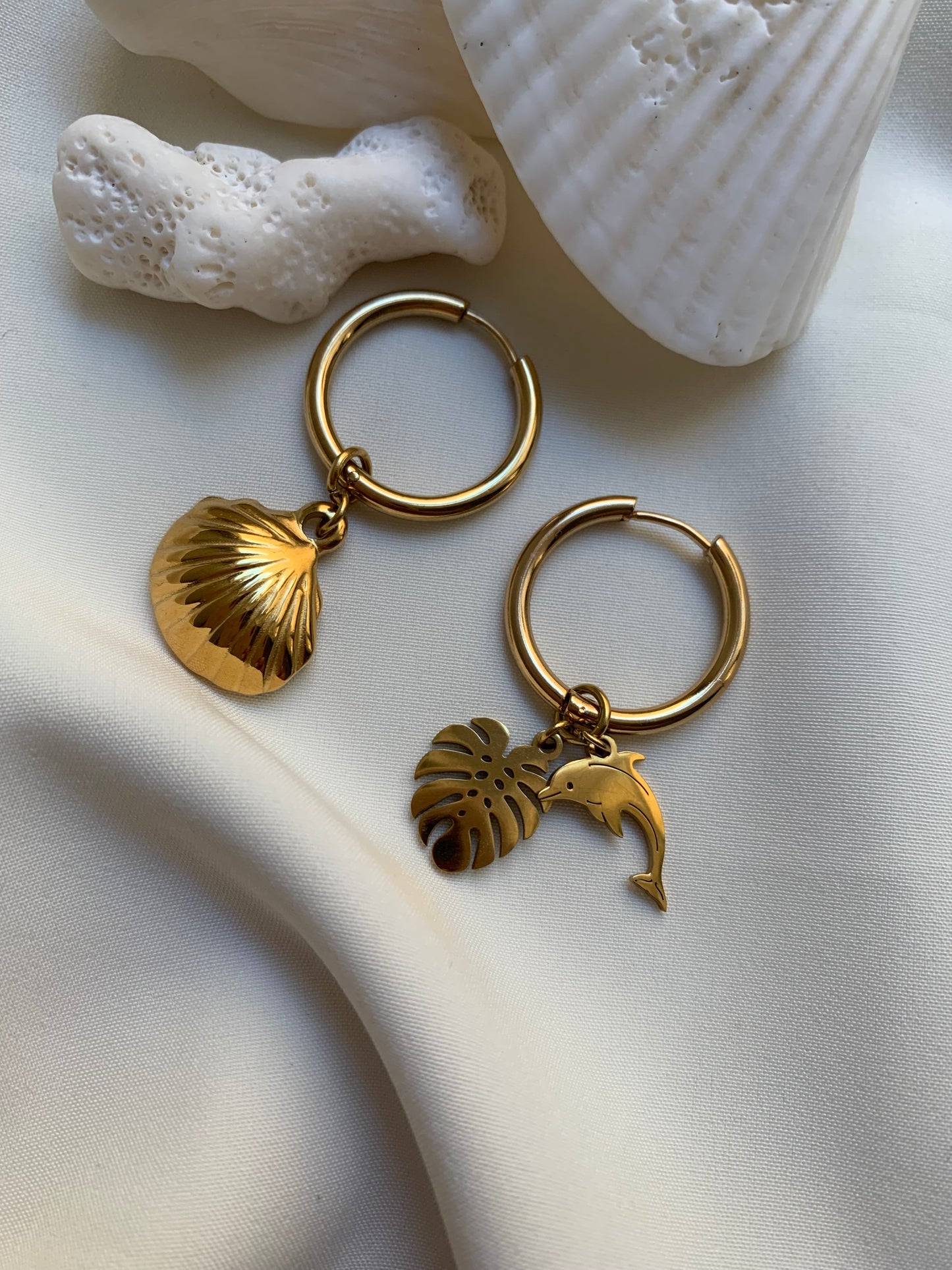 Aretes Romance de Delfines - Richesse Jewels
