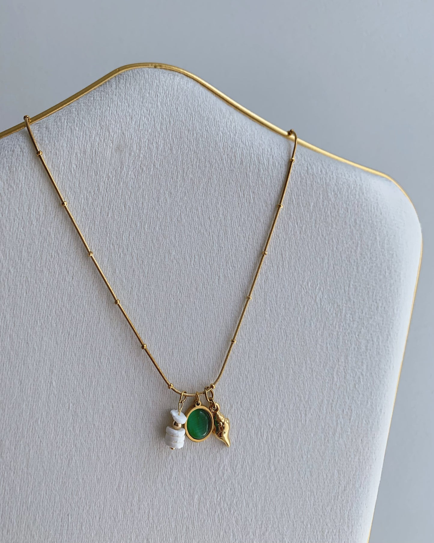 Brisa Esmeralda collar - Richesse Jewels