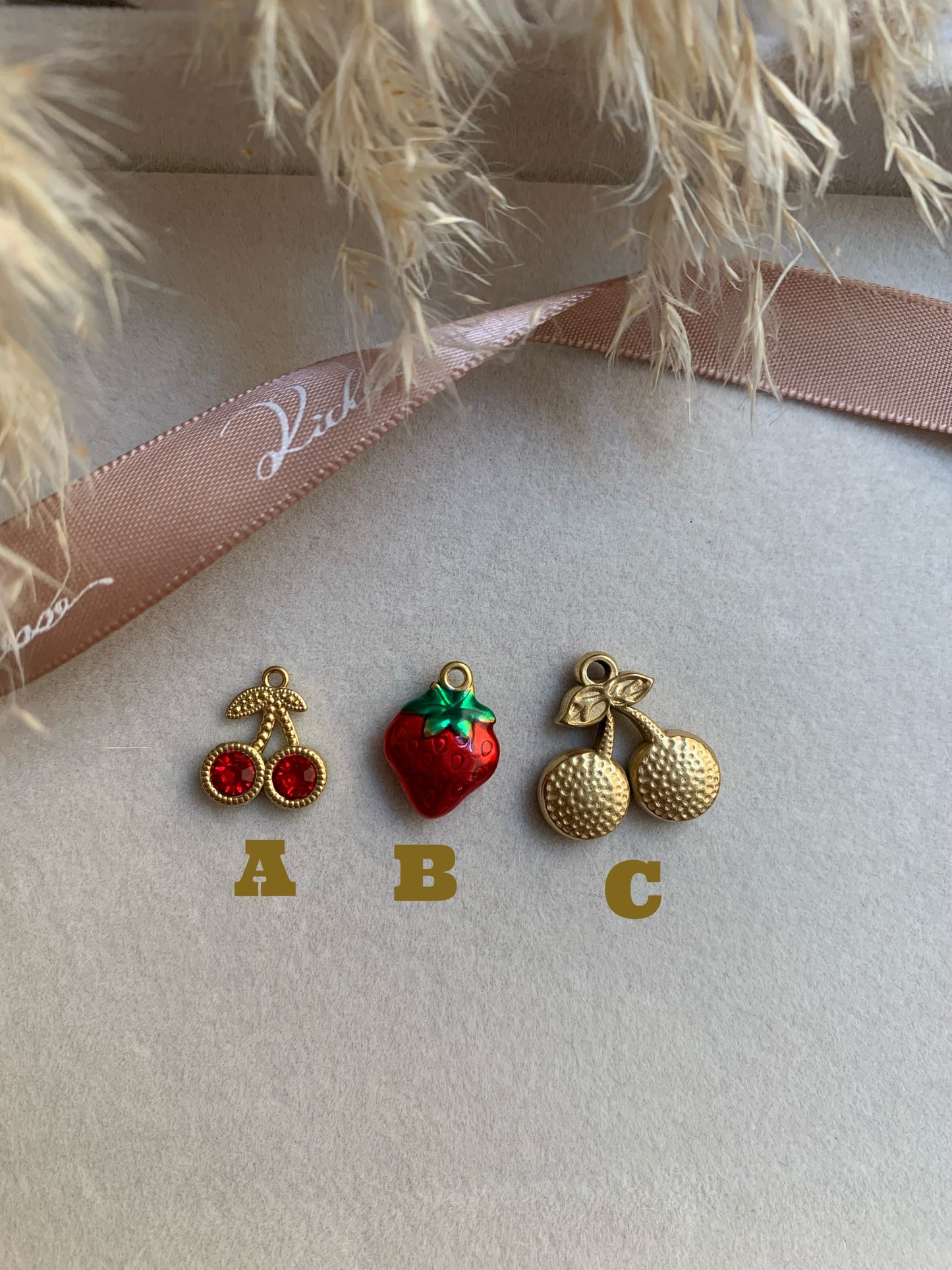 Charm//frutas adorables charm - Richesse Jewels