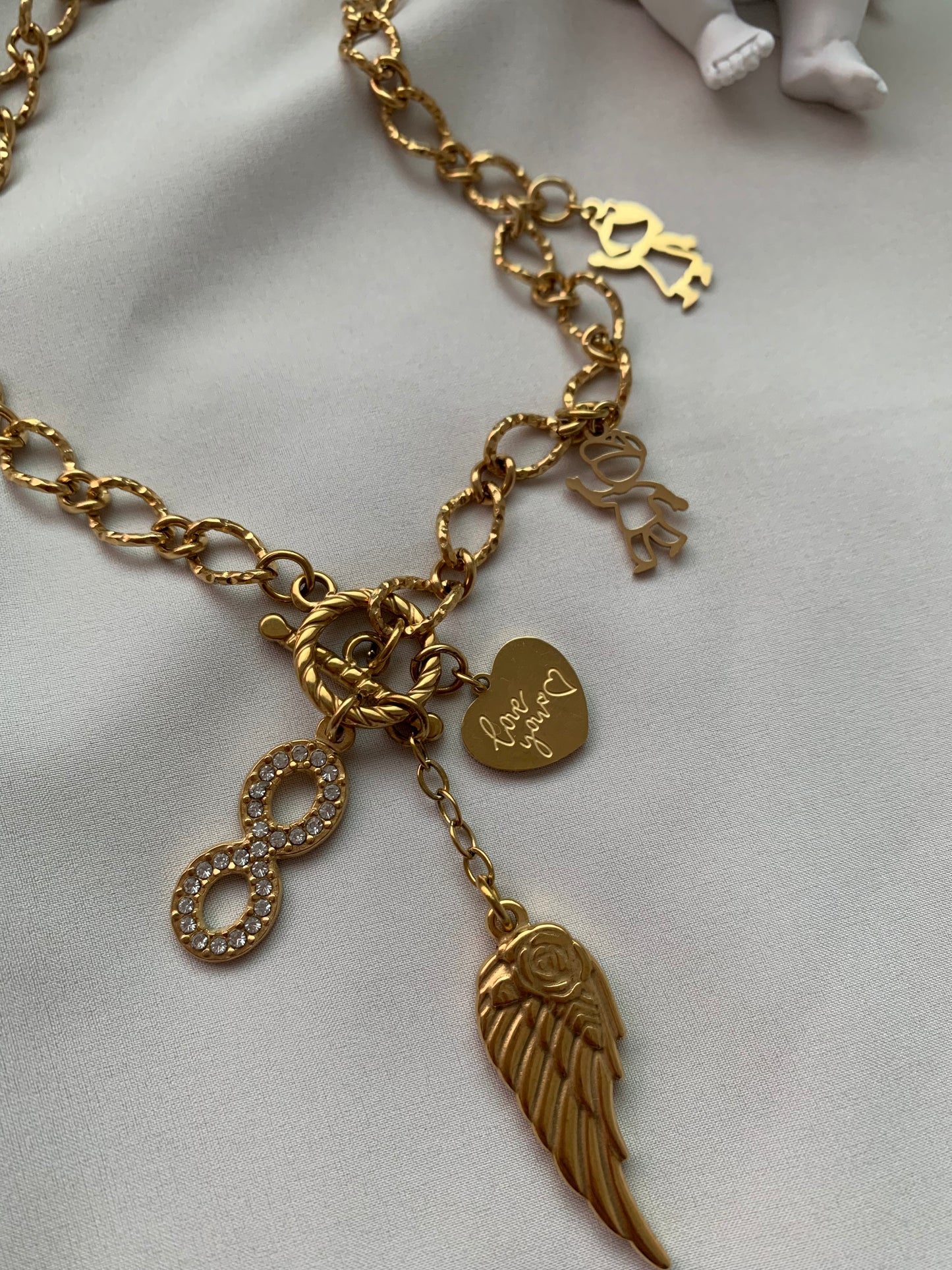 Collar Amor que Protege (con broche OT) - Richesse Jewels