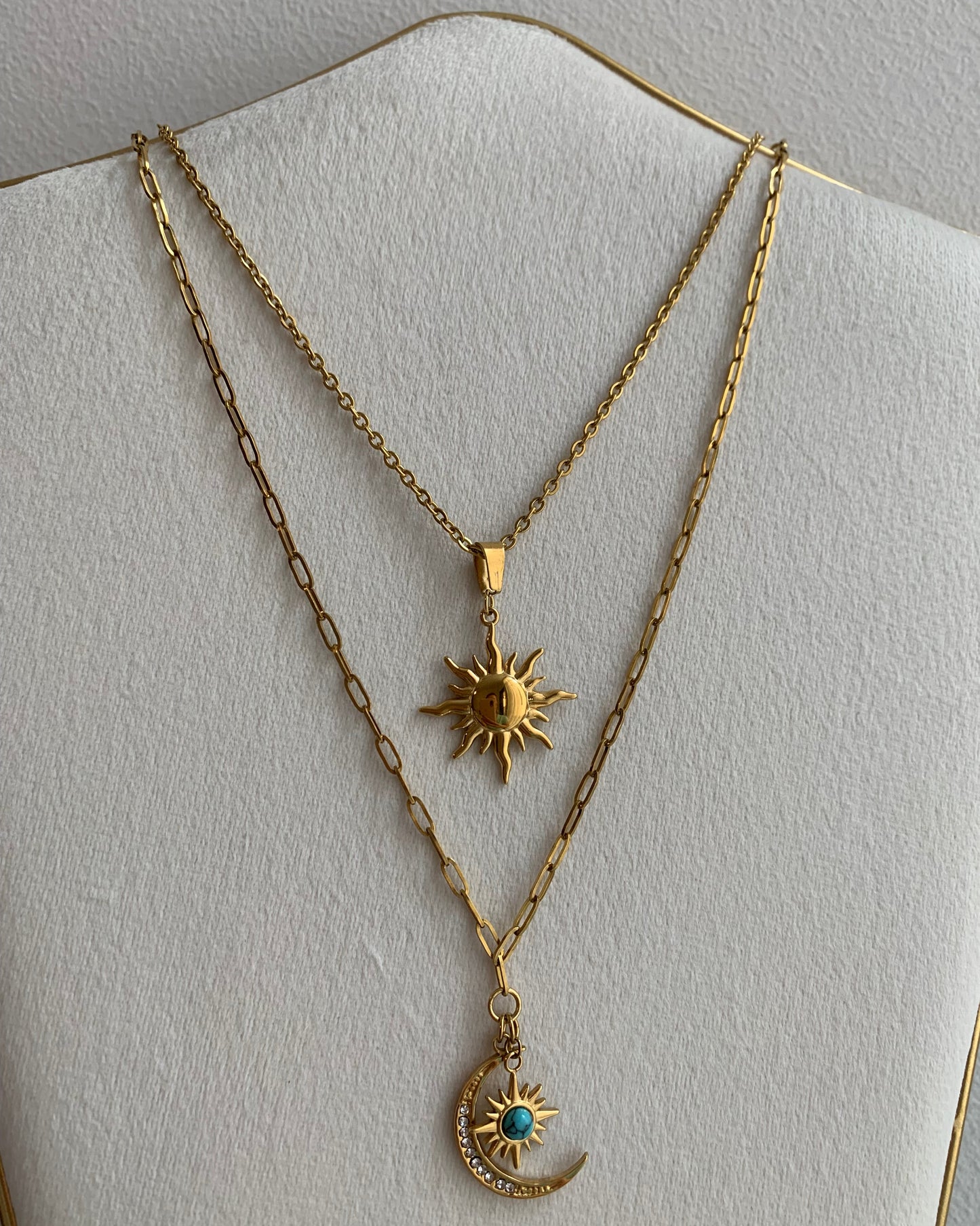 Collar Auriel Luz del Sol - Richesse Jewels