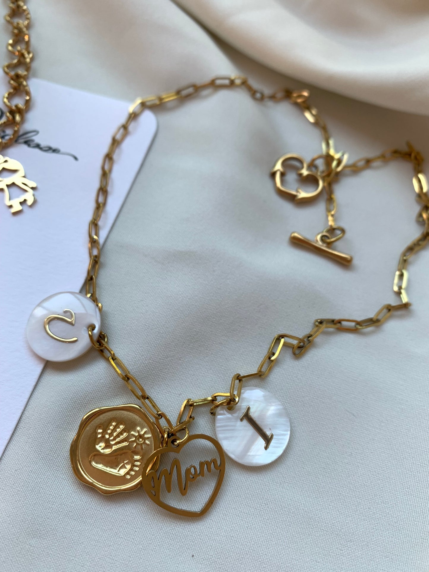 Collar Huella de Amor(con broche OT) - Richesse Jewels