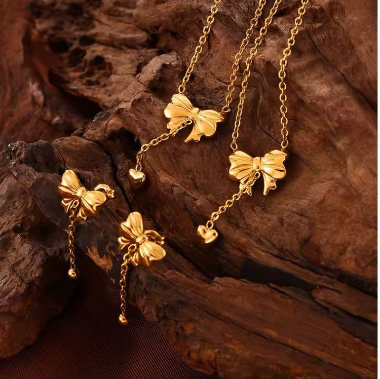 Collar Lili con Lazo - Richesse Jewels