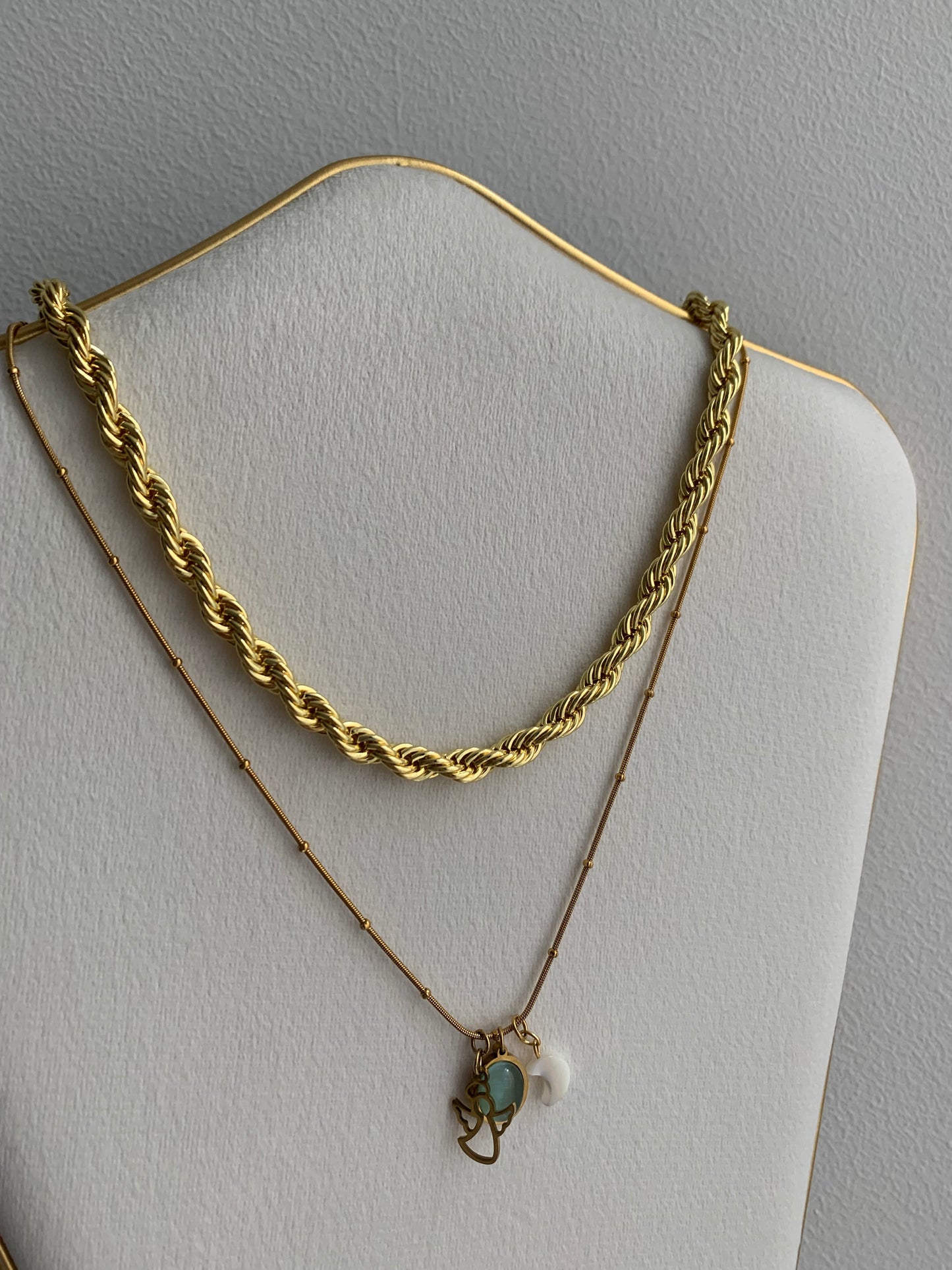 Collar de la Serie Trenza Clásica (Versión Gruesa) - Richesse Jewels
