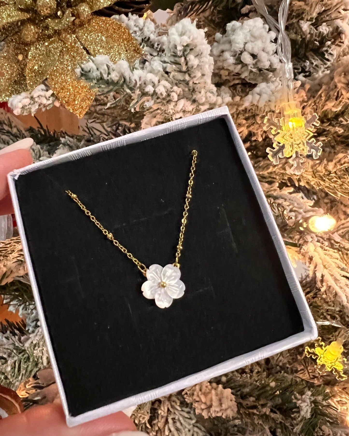 Collar de sakura japonesa 🌸 - Richesse Jewels