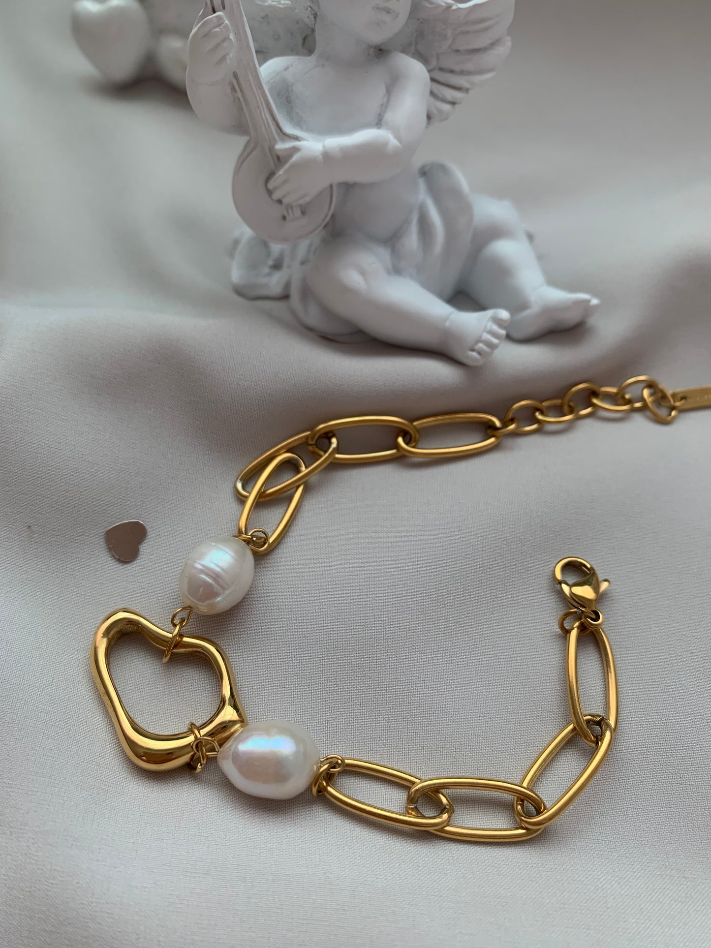 Pulsera Moderna con Perla - Richesse accesorios