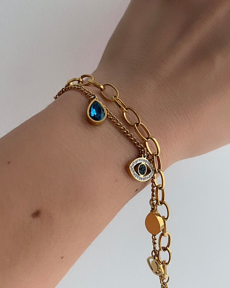 Pulsera Musa Diosa Evil Eye 1pcs - Richesse accesorios