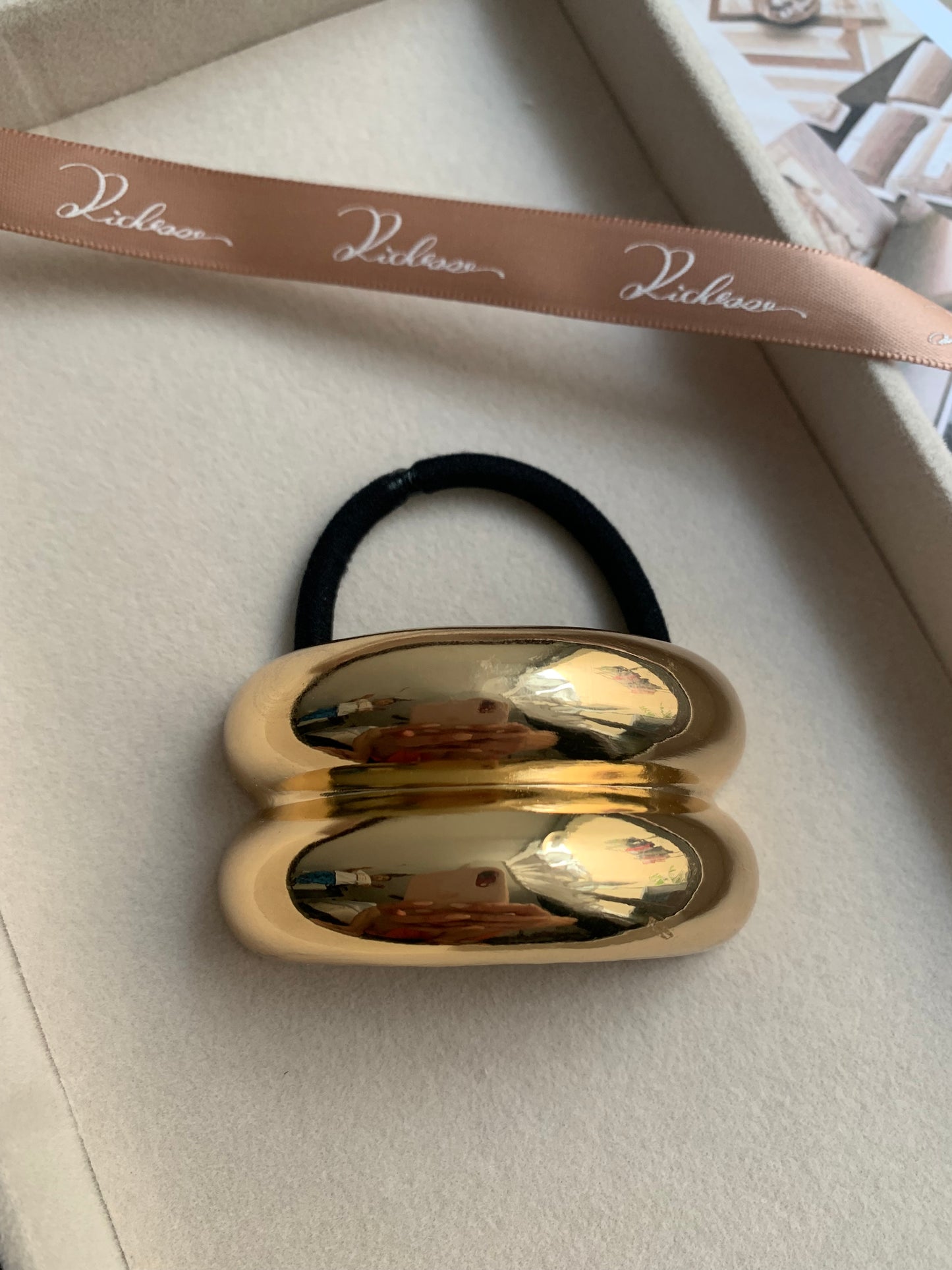 Accesorio de Cabello Acero Inoxidable Doble Arco - Richesse Jewels