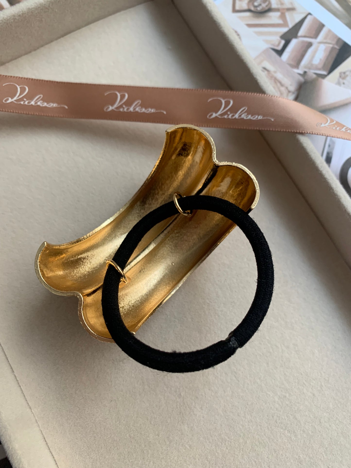 Accesorio de Cabello Acero Inoxidable Doble Arco - Richesse Jewels