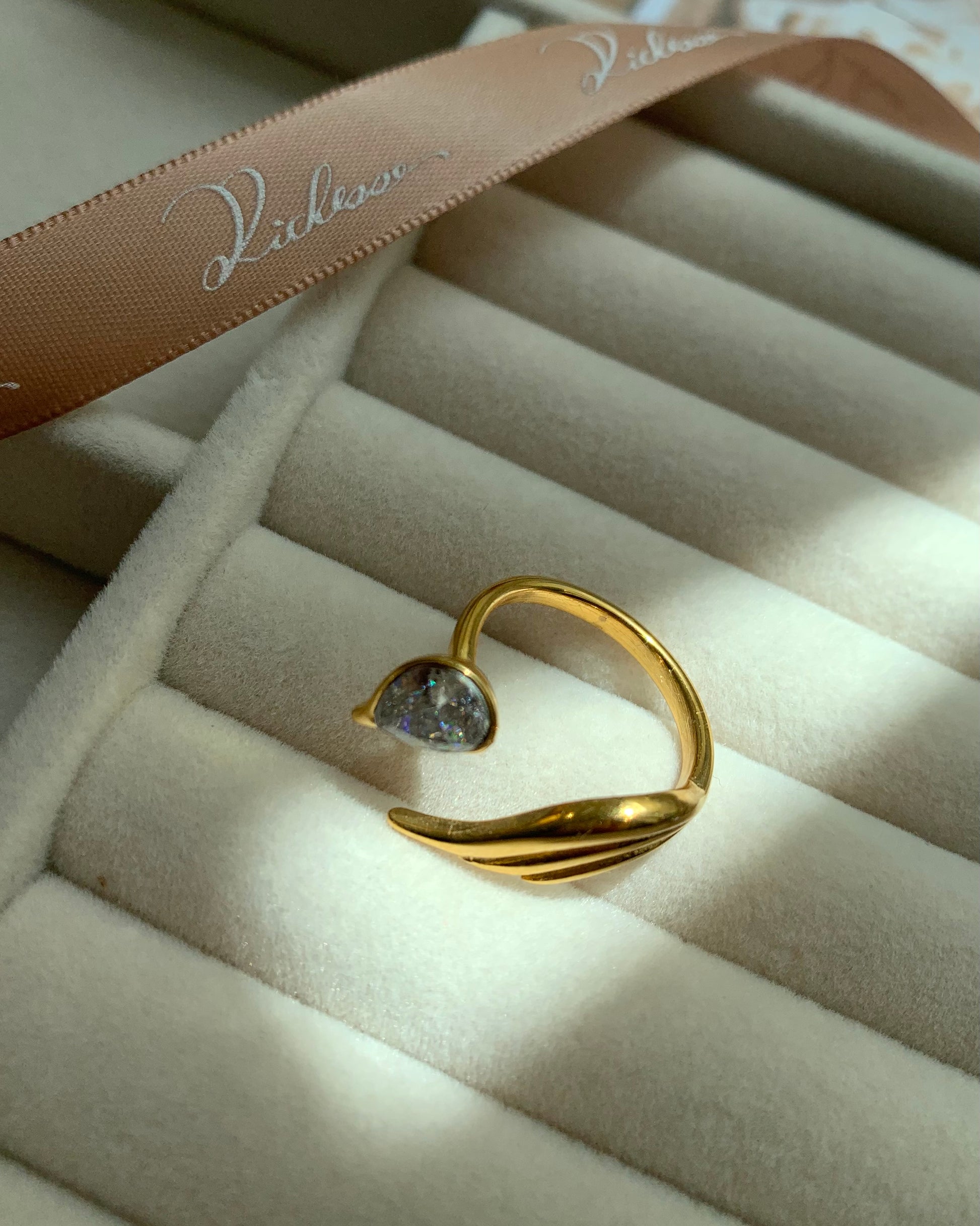 Anillo Alas de Ángel Ariel 1pcs - Richesse Jewels