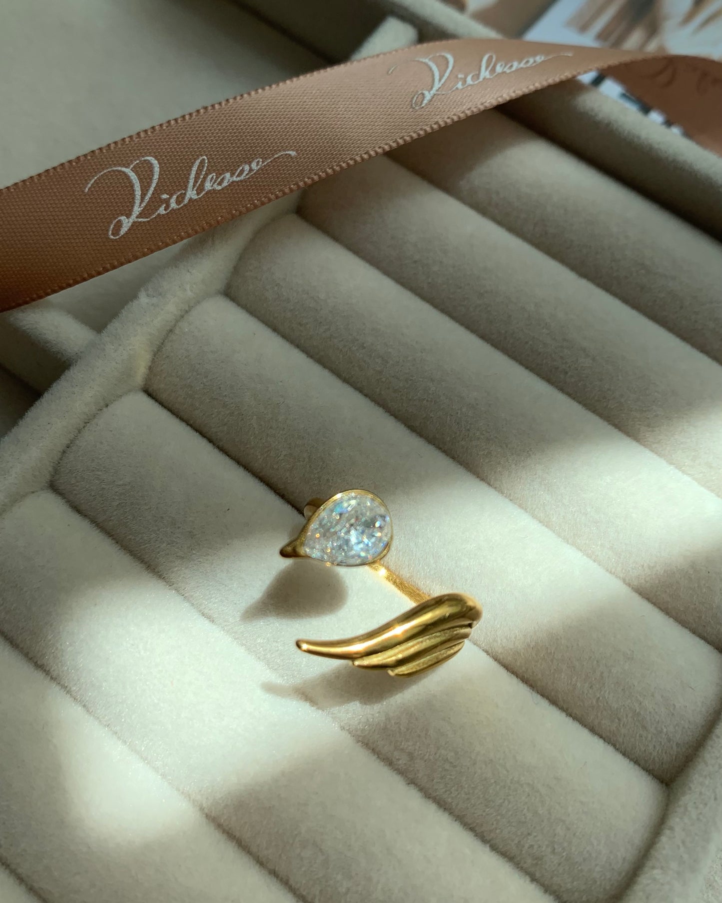 Anillo Alas de Ángel Ariel 1pcs - Richesse Jewels