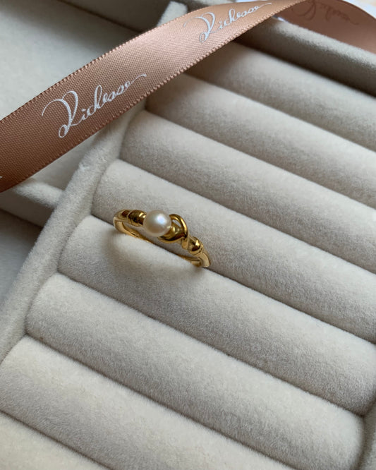 Anillo Gabriel con Perla - Richesse Jewels