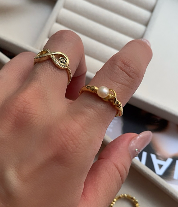 Anillo Gabriel con Perla - Richesse Jewels
