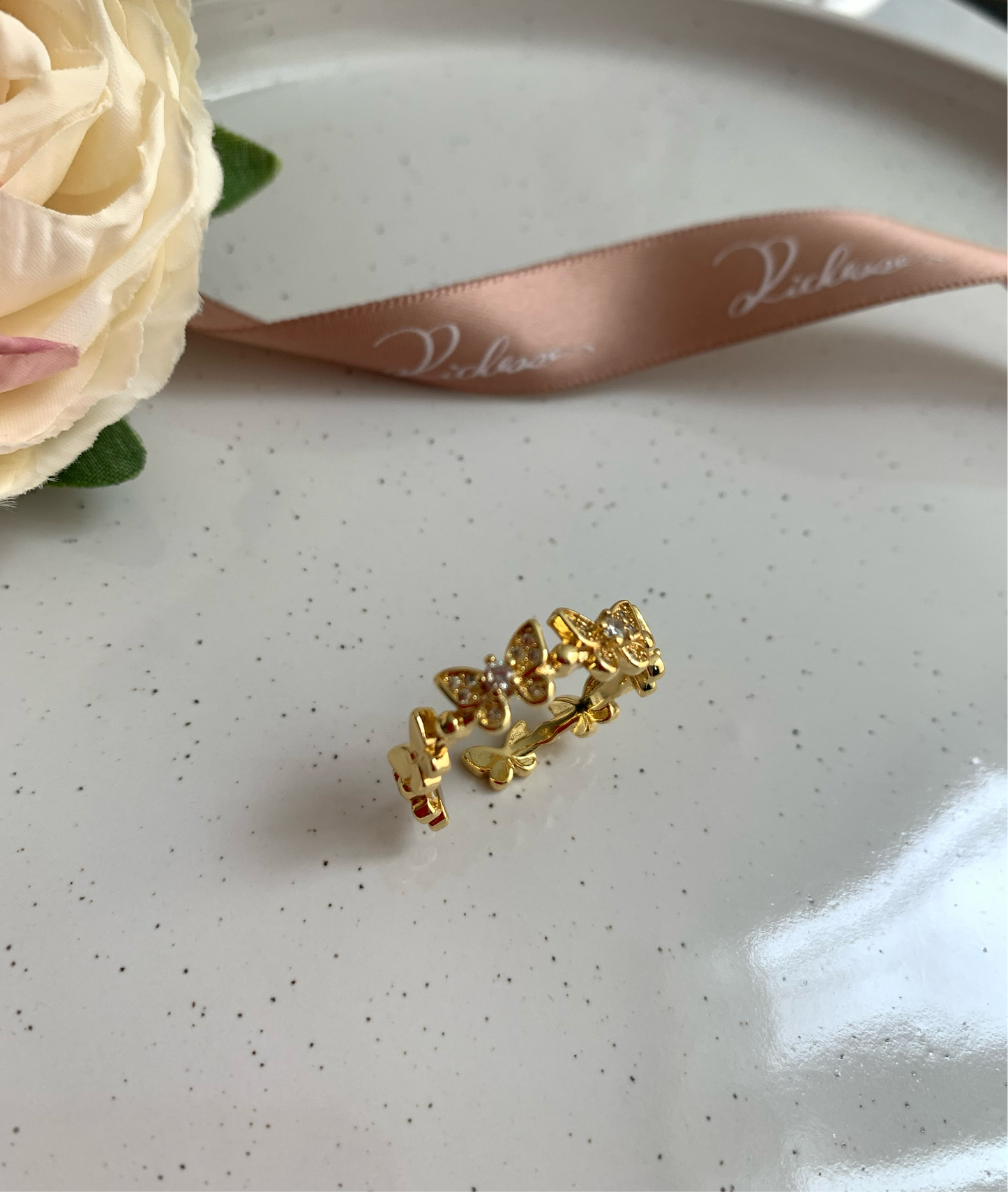 Anillo Mariposa en Vuelo.1pcs - Richesse Jewels