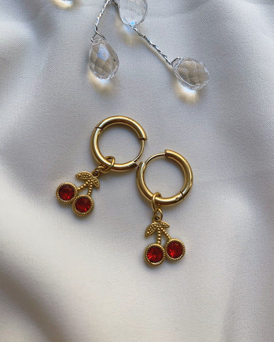Aretes Cereza de Amor - Richesse Jewels