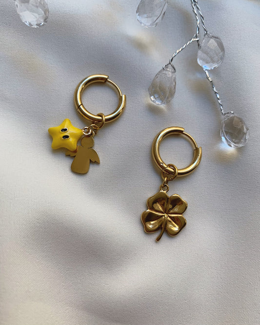 Aretes Ángel Estelar de la Suerte - Richesse Jewels