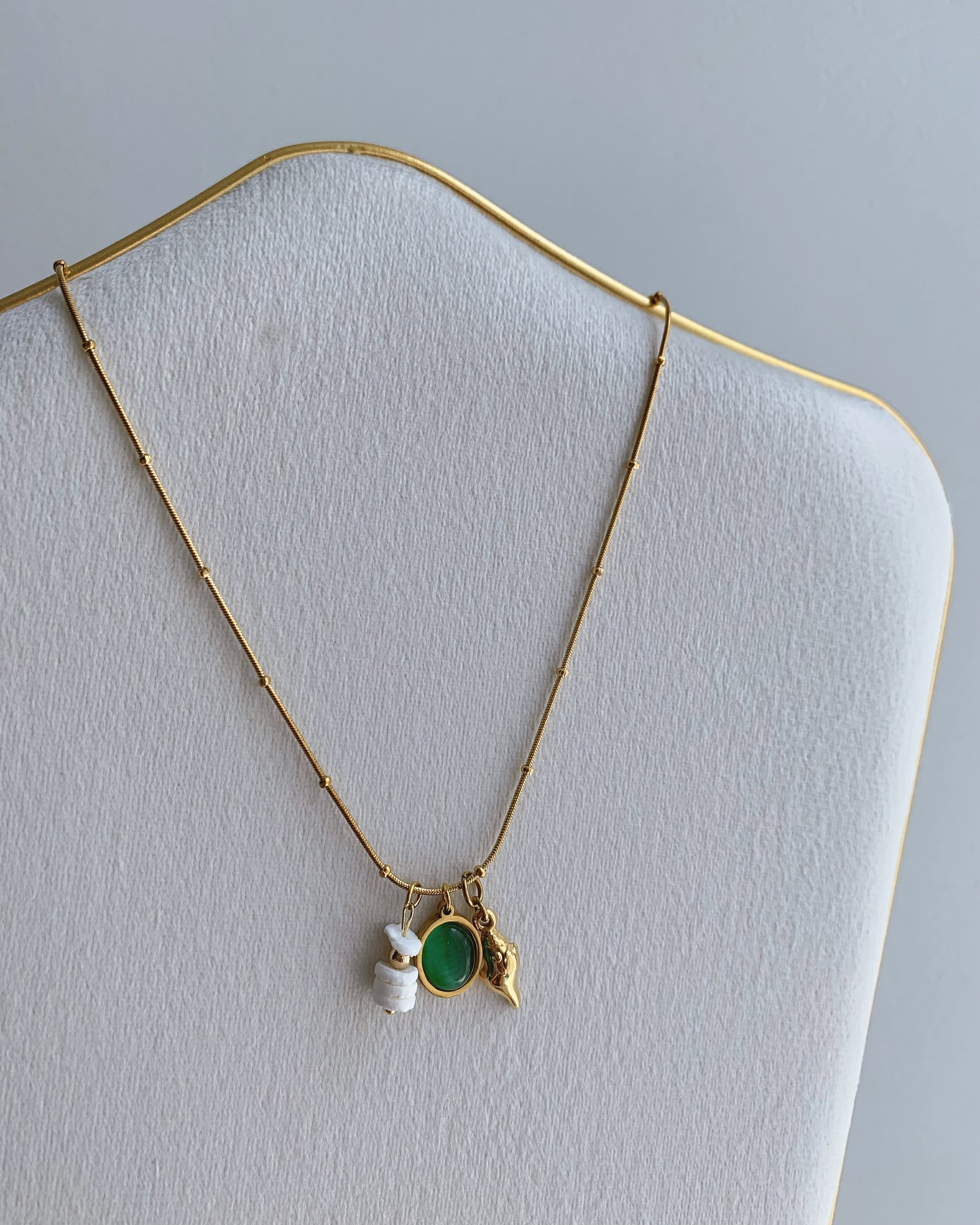 Brisa Esmeralda collar - Richesse Jewels