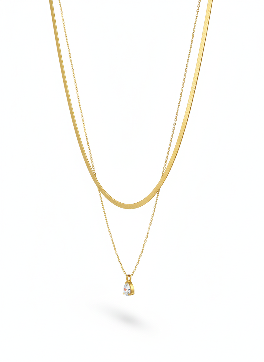 Cadena Doble Elegante - Richesse Jewels