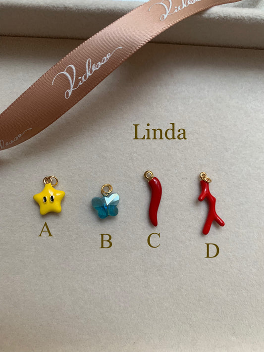 Charm//linda charm - Richesse Jewels