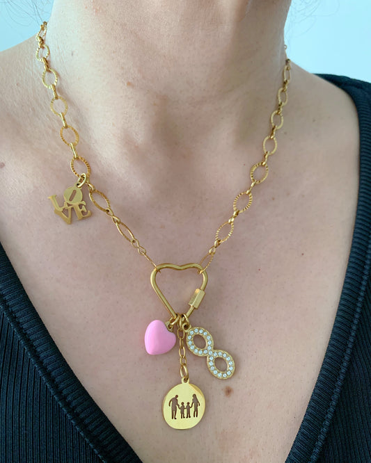 Collar Amor Infinito Familiar - Richesse Jewels