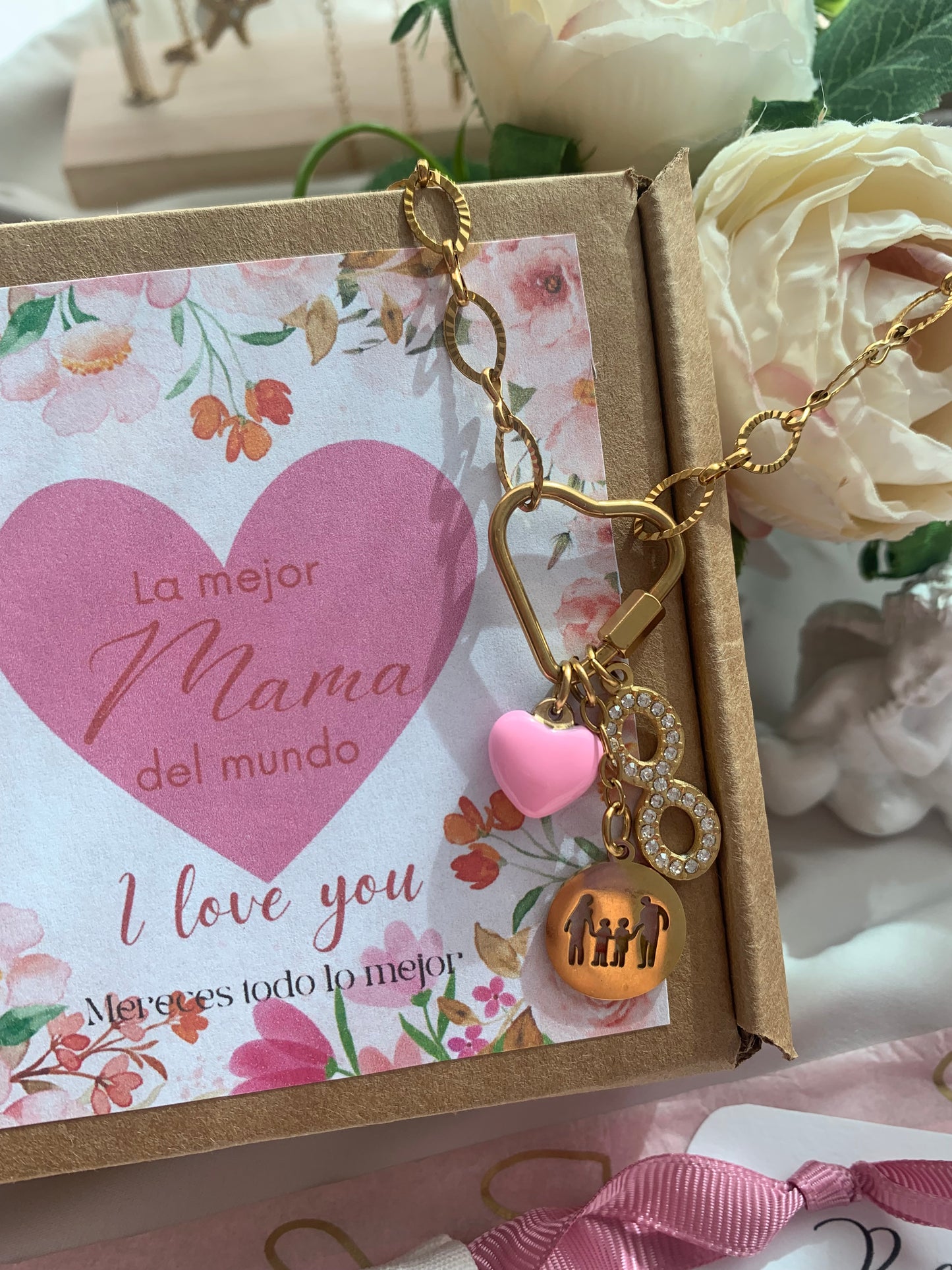 Collar Amor Infinito Familiar - Richesse Jewels