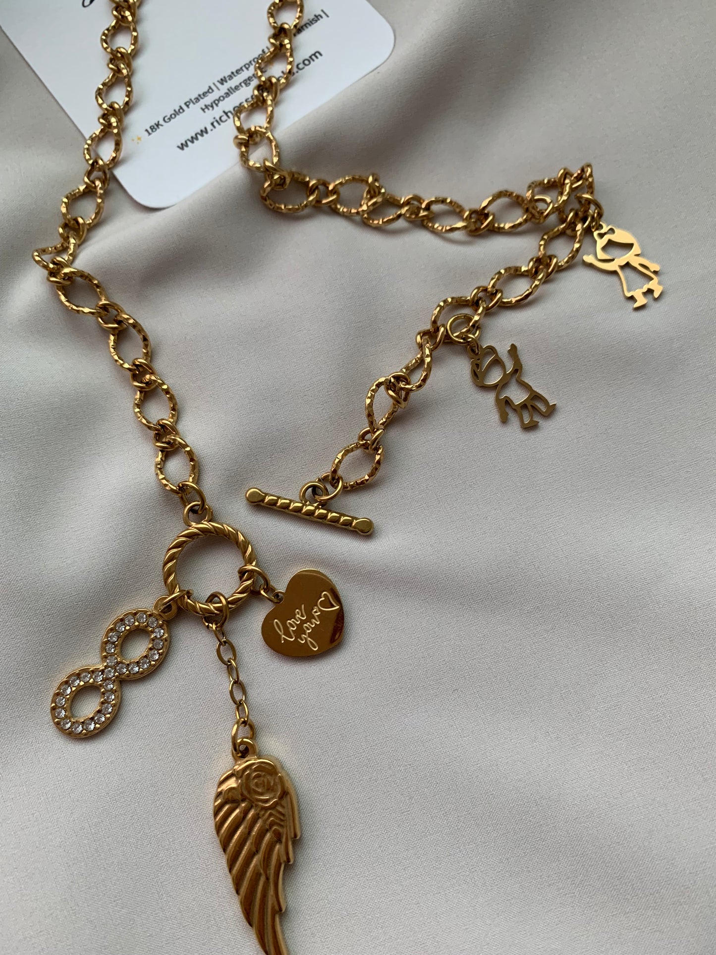Collar Amor que Protege (con broche OT) - Richesse Jewels