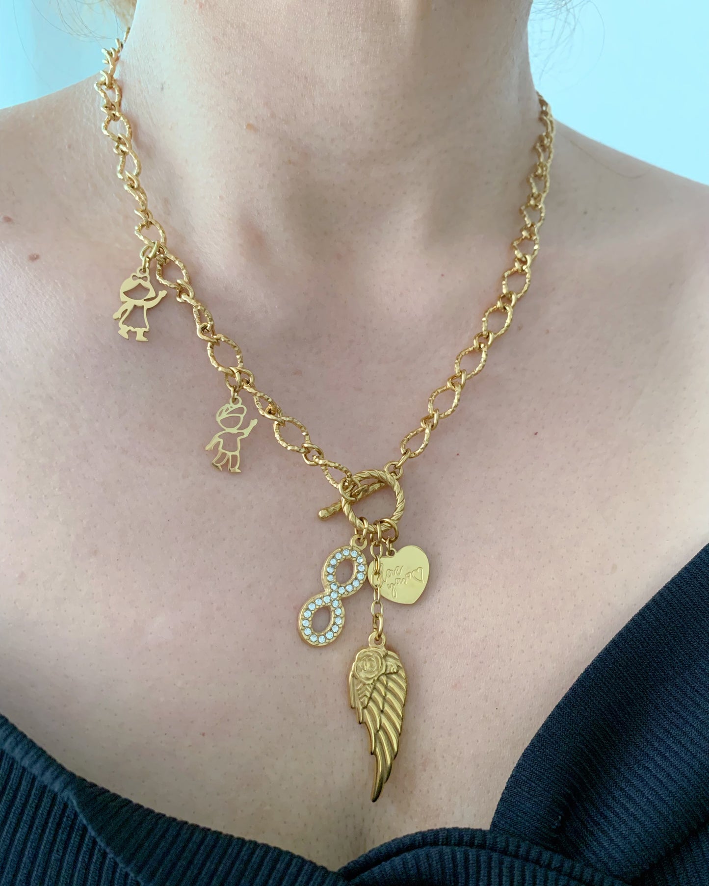 Collar Amor que Protege (con broche OT) - Richesse Jewels
