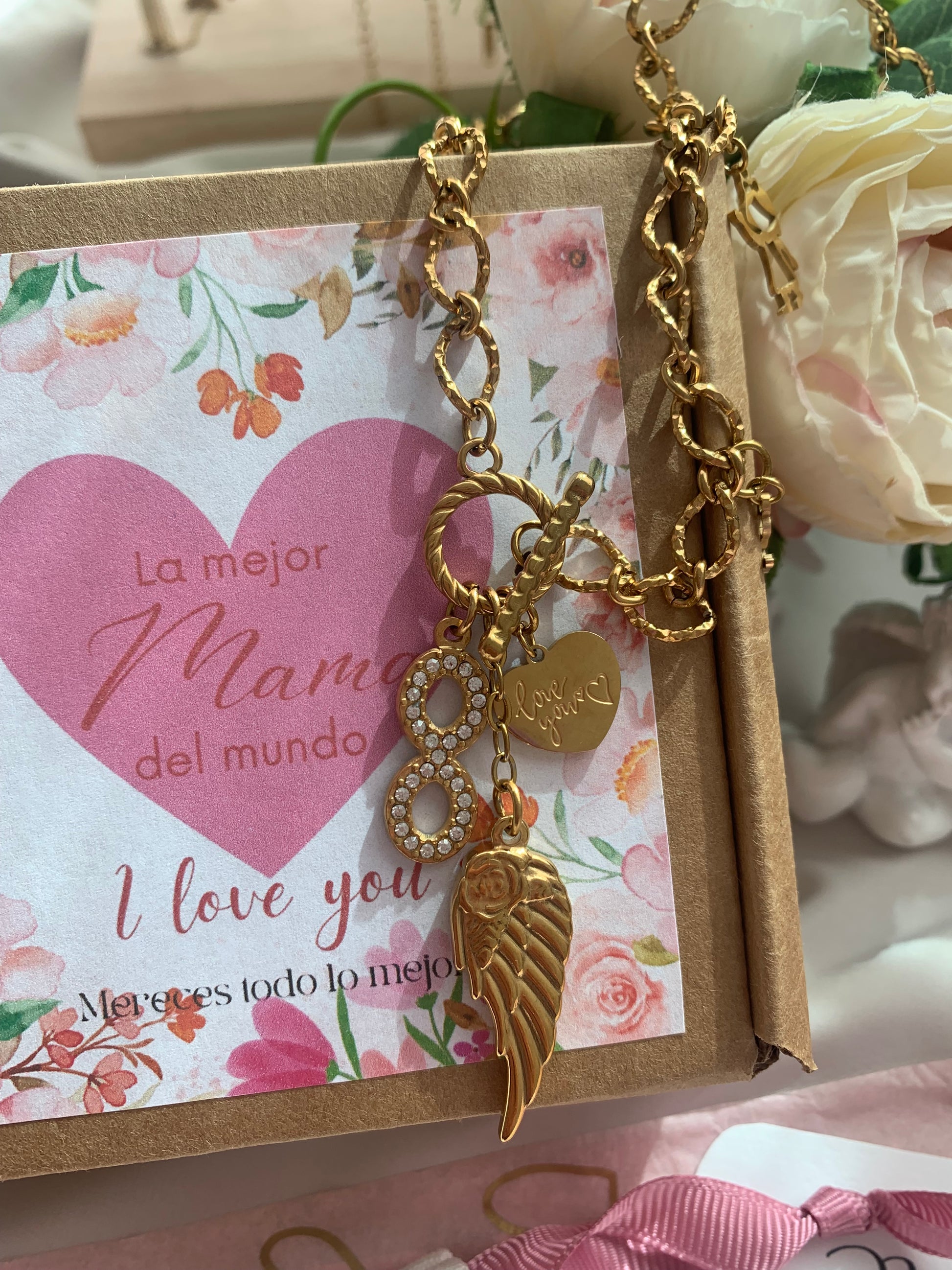 Collar Amor que Protege (con broche OT) - Richesse Jewels