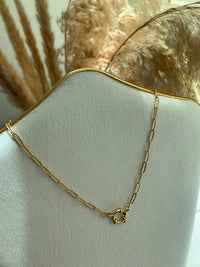 Collar Largo Ovalado Desmontable