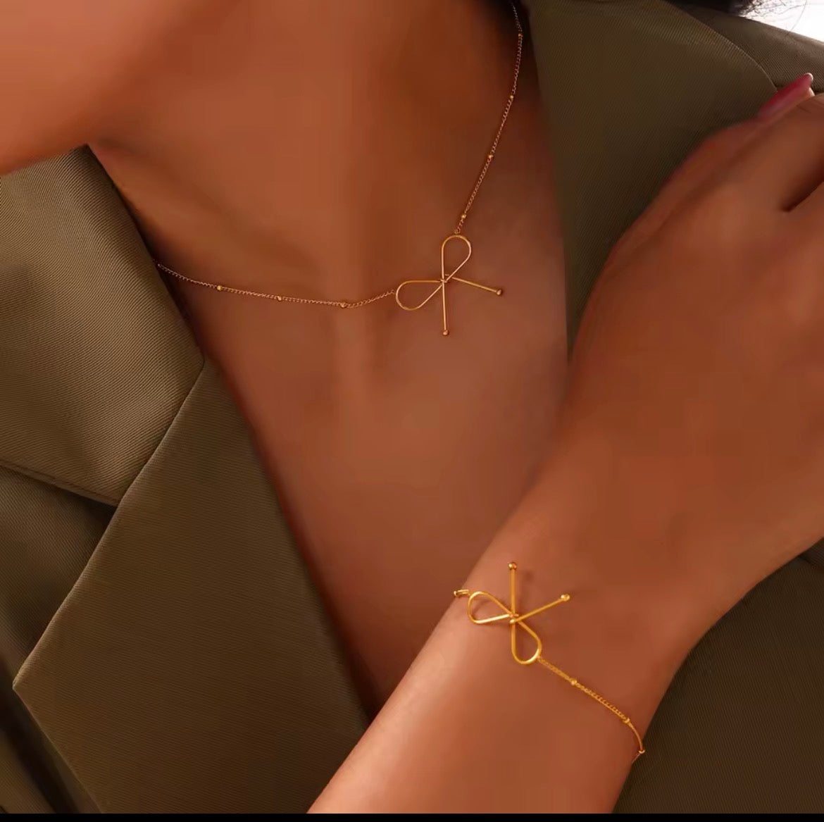 Collar Lazo Coqueto y Adorable - Richesse Jewels