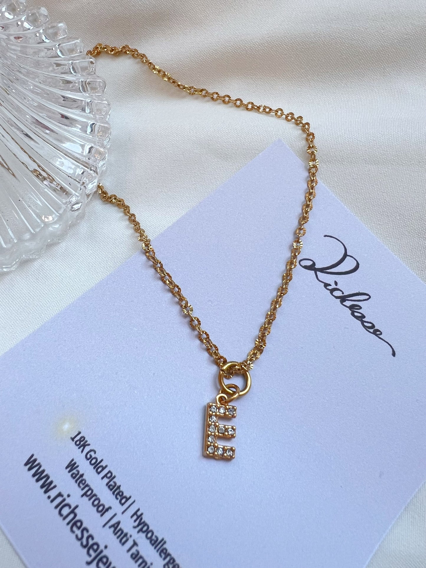 Collar Letra Personal - Richesse Jewels