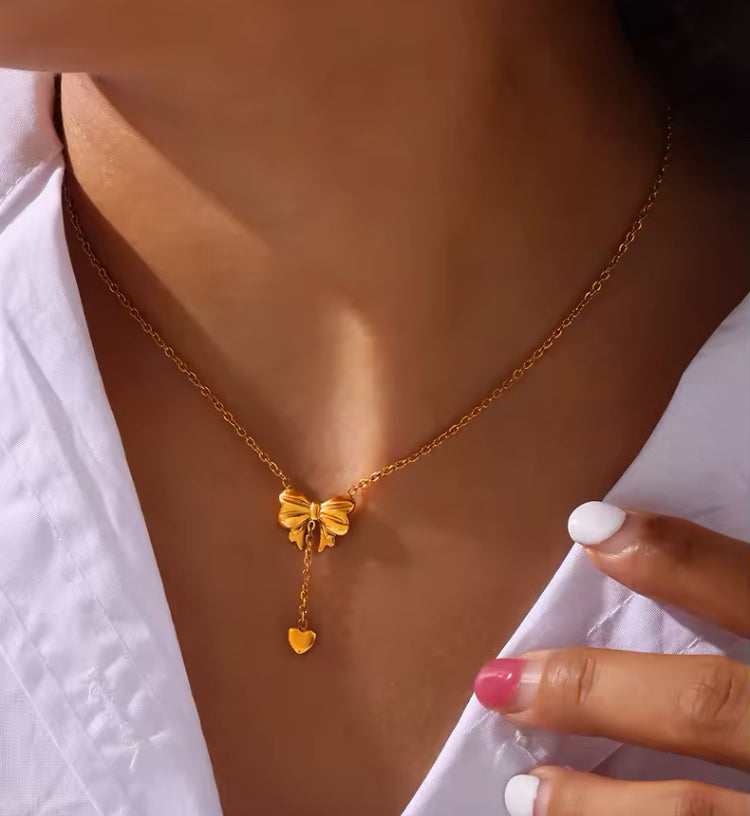 Collar Lili con Lazo - Richesse Jewels