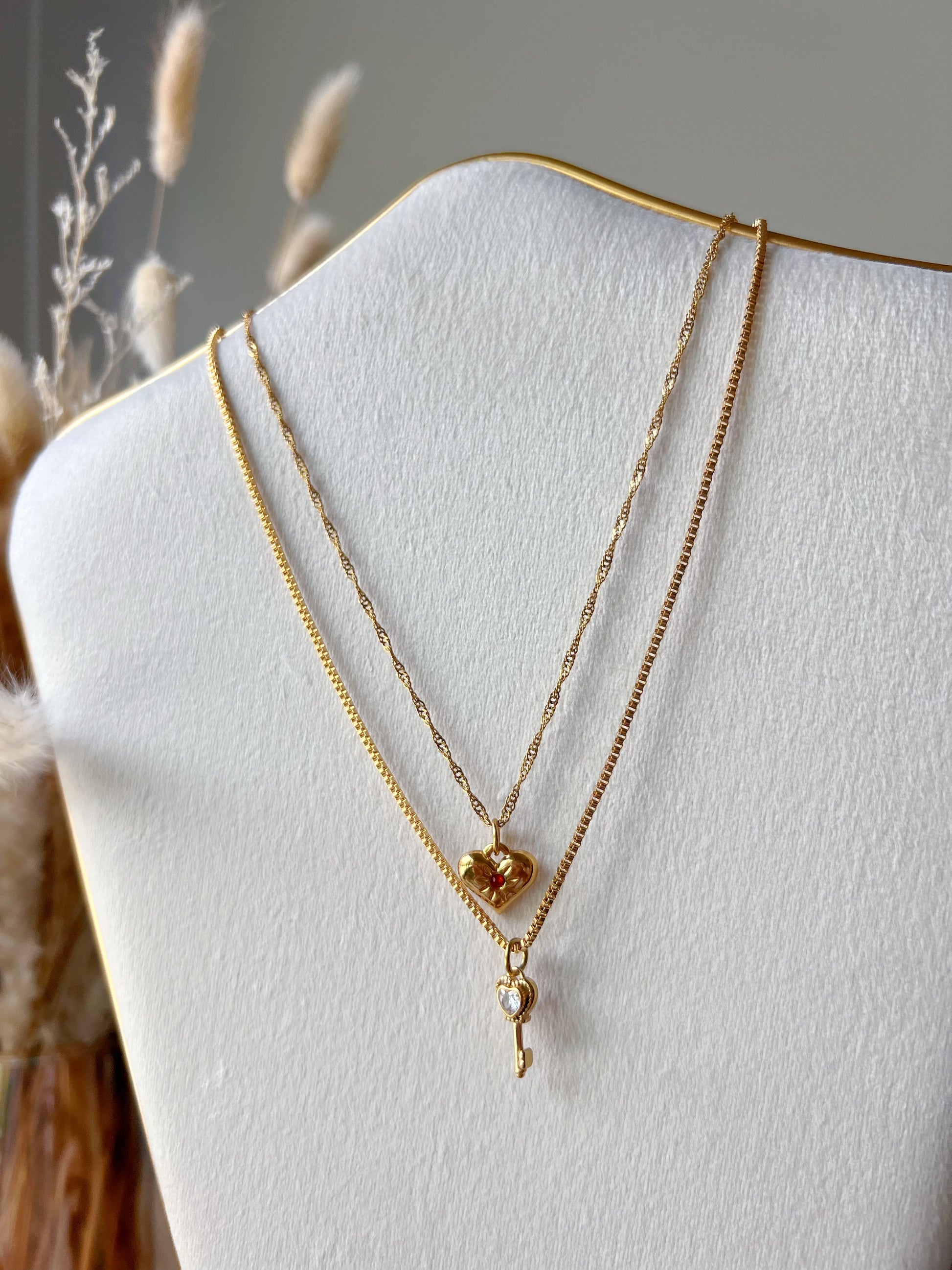 Collar Llave del Corazón – Amor y Promesa Regalo de San Valentín - Richesse Jewels