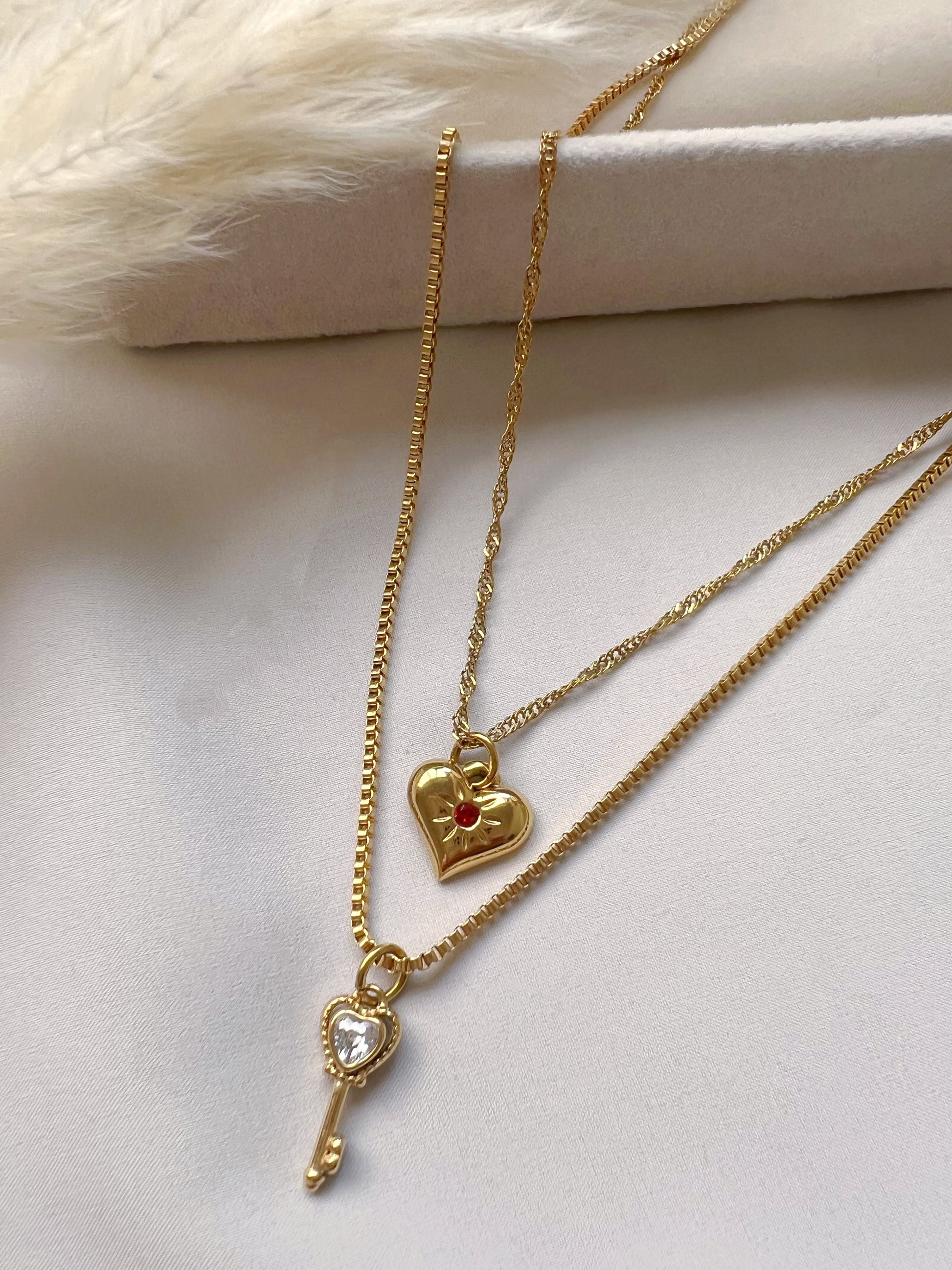 Collar Llave del Corazón – Amor y Promesa Regalo de San Valentín - Richesse Jewels