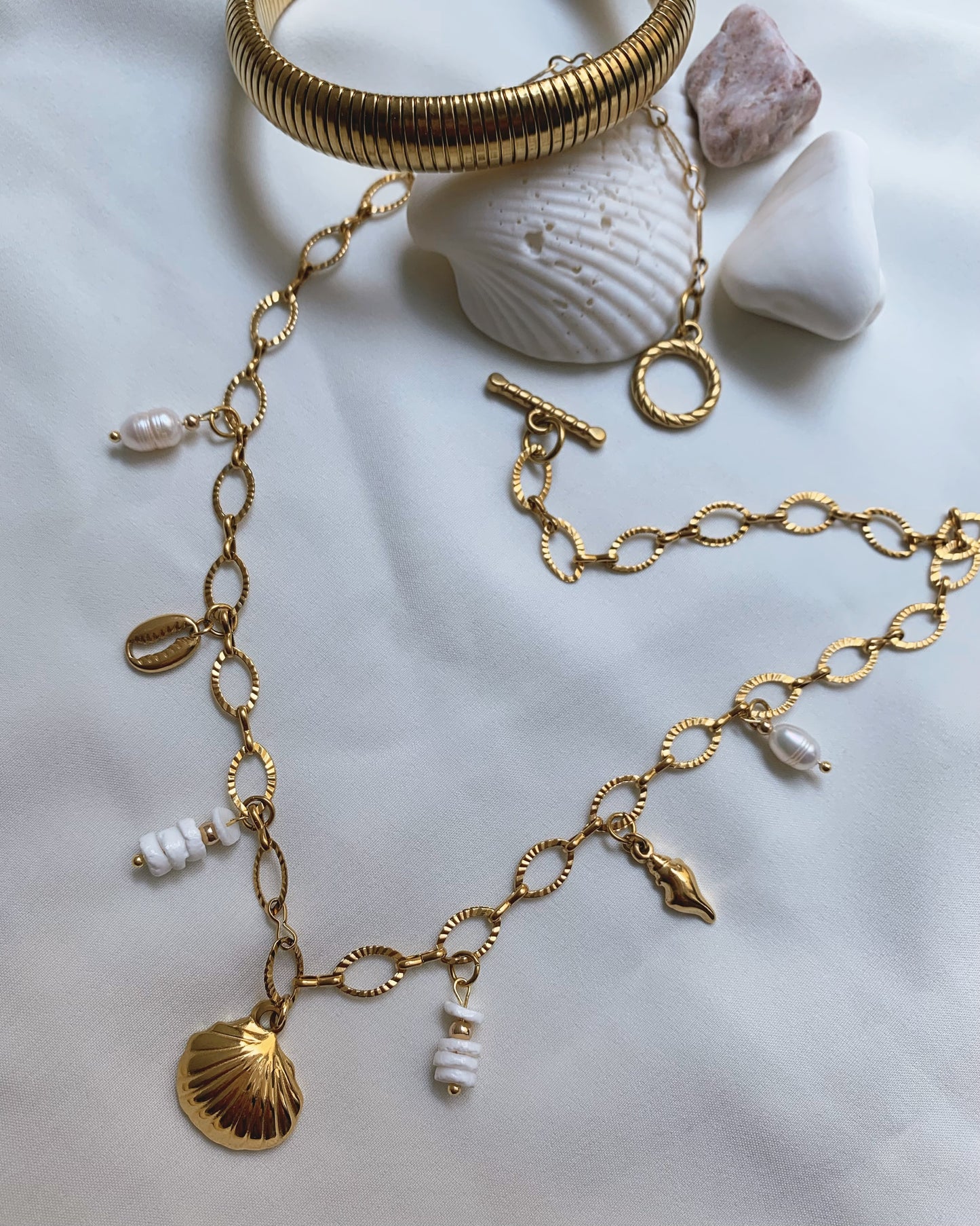 Collar de Poema del Océano - Richesse Jewels