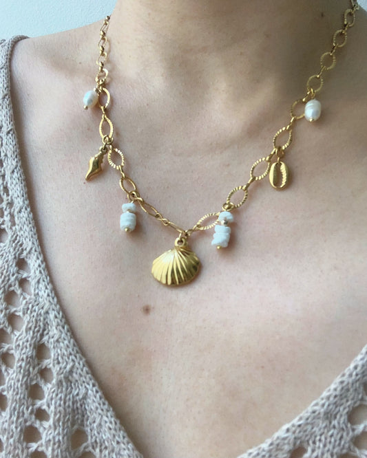 Collar de Poema del Océano - Richesse Jewels