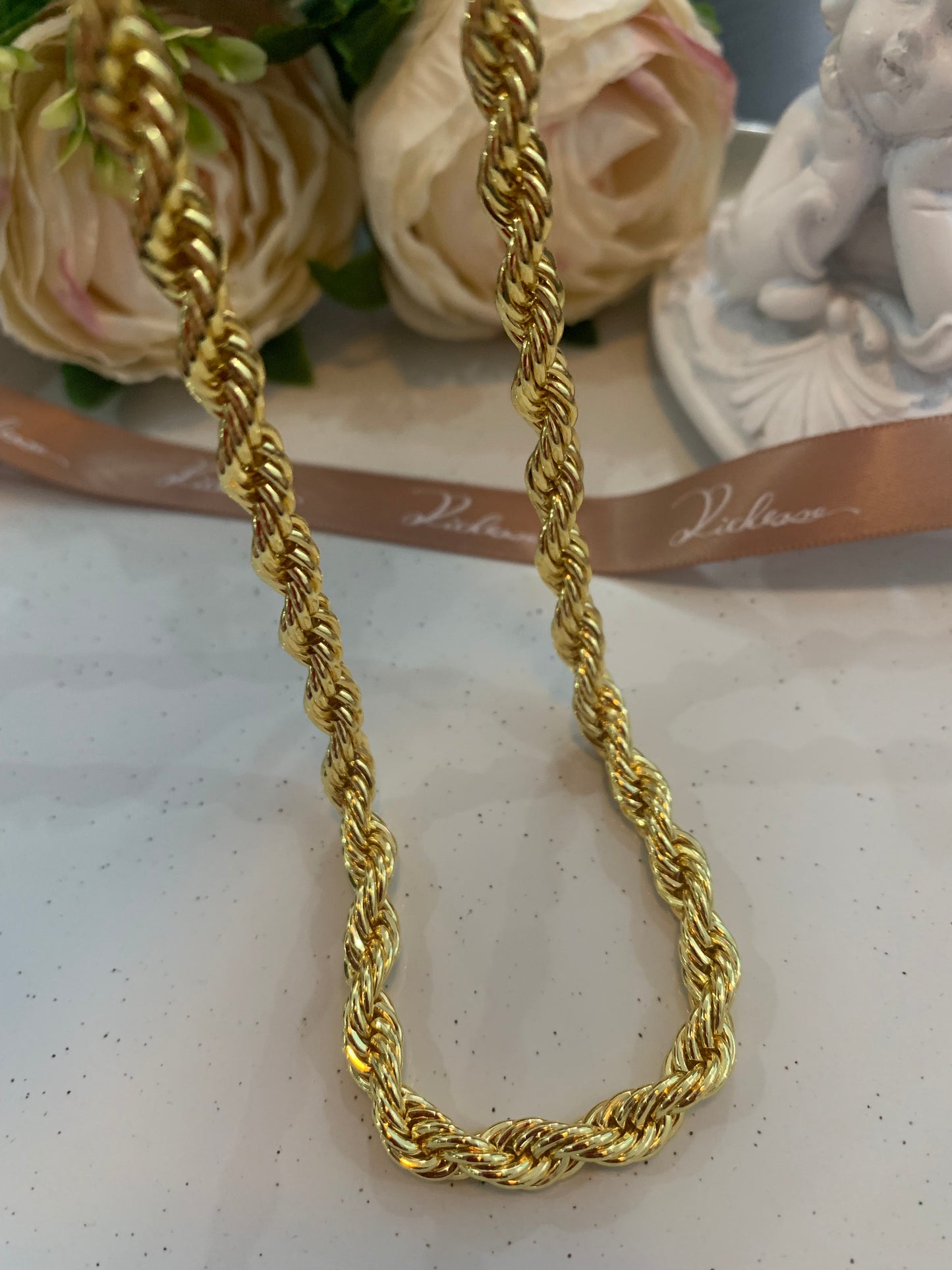 Collar de la Serie Trenza Clásica (Versión Gruesa) - Richesse Jewels