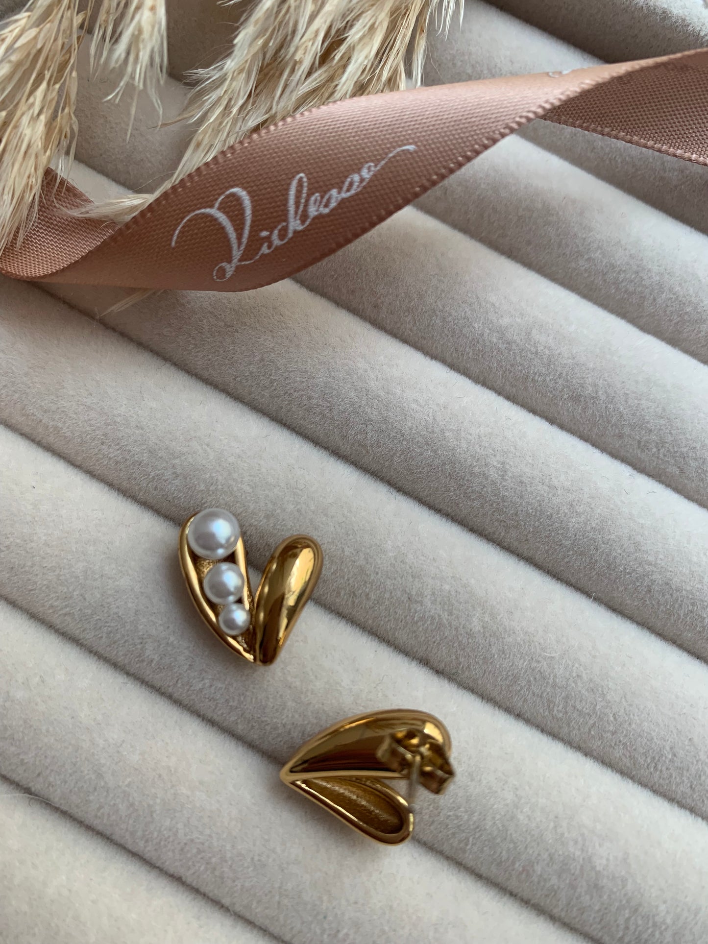 Corazón Triple Perla - Richesse Jewels