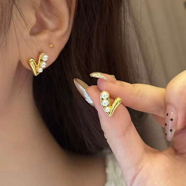 Corazón Triple Perla - Richesse Jewels