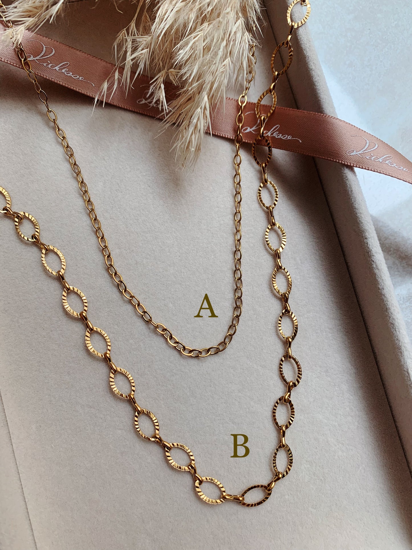 DISEÑA TU PROPIO //Base para Collar con Charms - Richesse Jewels