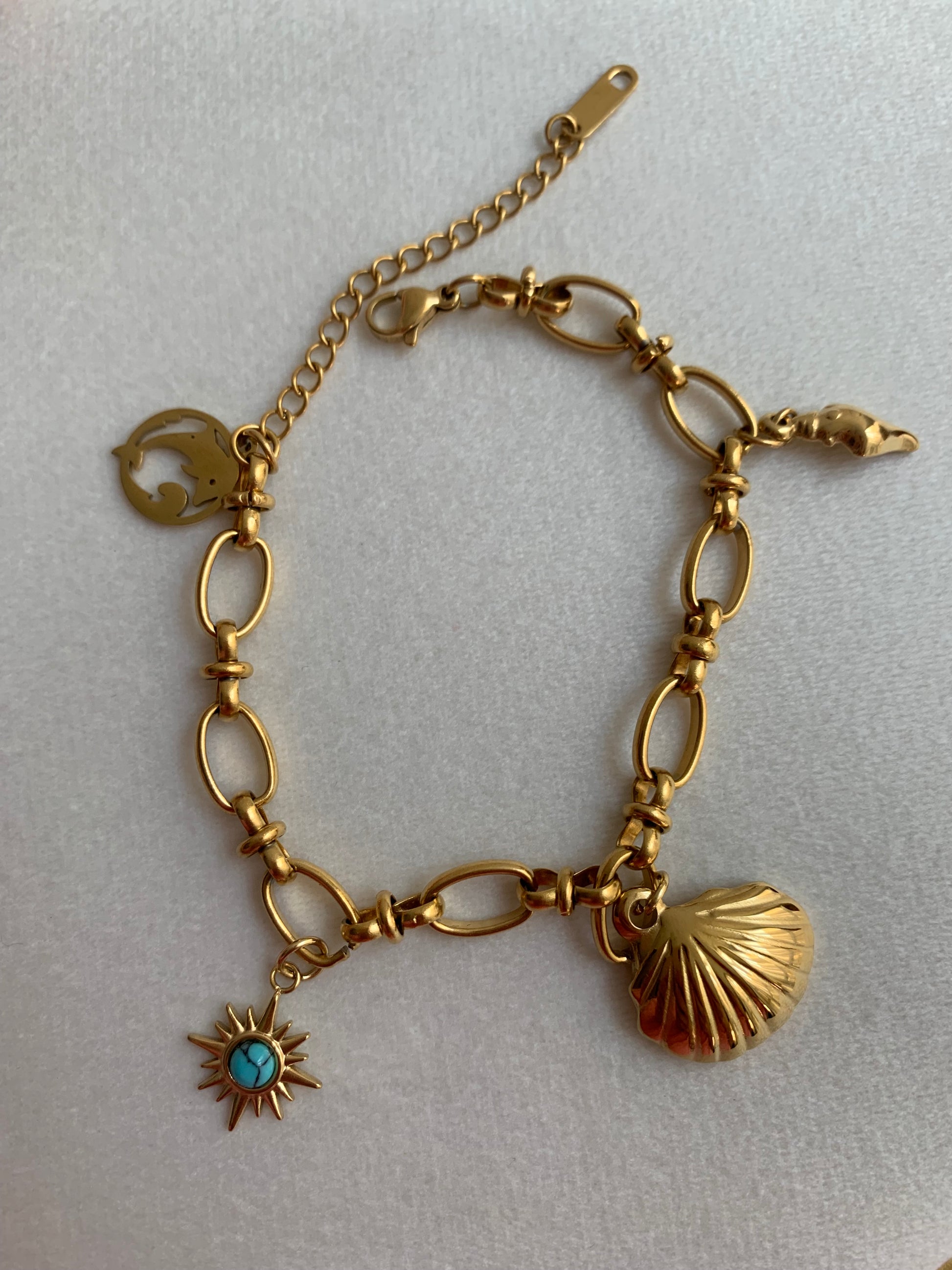 Estilo Ins Brazalete de Acero Inoxidable Joyería - Richesse Jewels