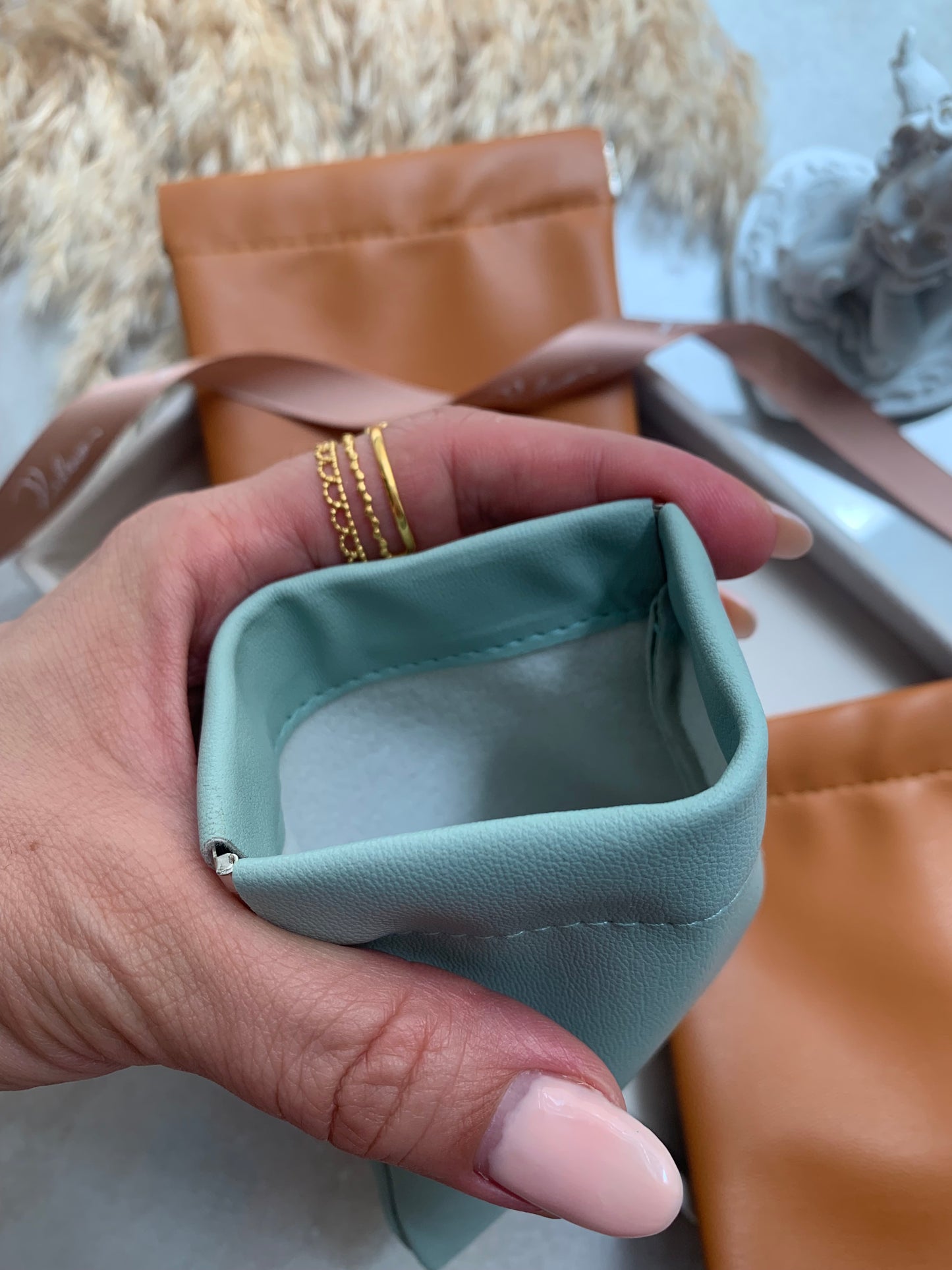 Estuche organizador compacto para accesorios（9.5cm*12cm) - Richesse Jewels
