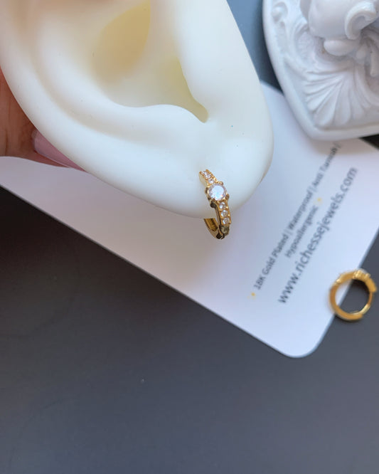 Mini hoops(12mm) - Richesse Jewels