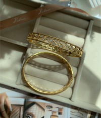 Pulsera Aphrodite Clásica con Trébol de Cuatro Hojas y Circonia
