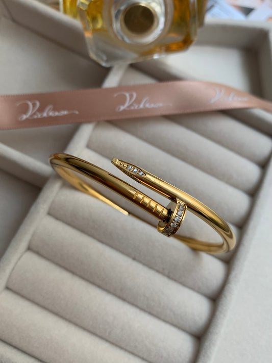 Pulsera Clásica Tipo Clavo de Marca AAA+ - Richesse Jewels