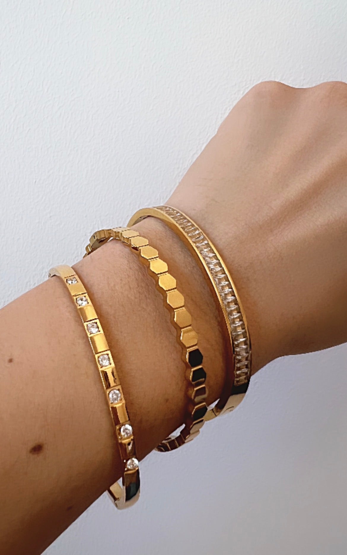 Pulsera Elástica Lumi Geométrica - Richesse Jewels