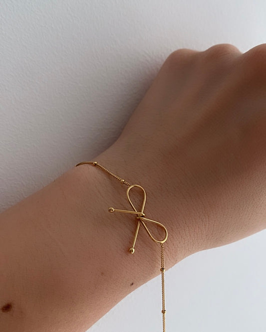 Pulsera Lazo Coqueto y Adorable
 1pcs - Richesse Jewels