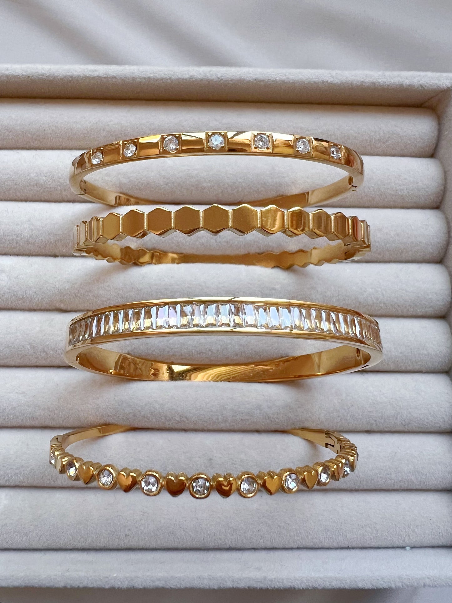 Pulsera Éclat Clásica con Zirconias - Richesse Jewels