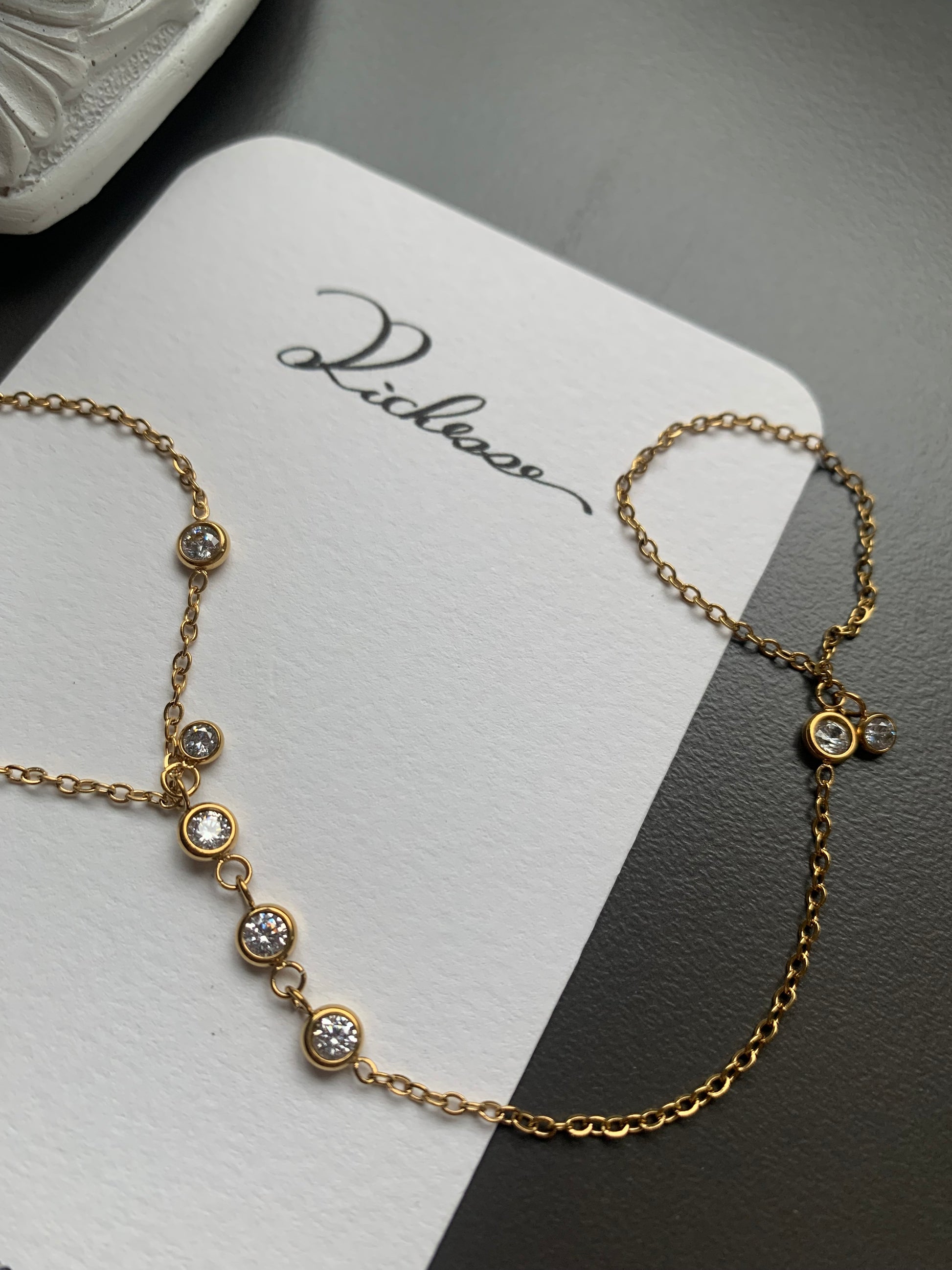 Pulsera de dedo delicada - Richesse Jewels